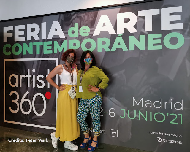 Blog Javier Abella, Mónica Jimeno, Héctor Delgado, Almudena Torró, Imarteko, Juan Béjar y Carlos Chacón en la Feria Artist 360 en el Hotel Ilunion