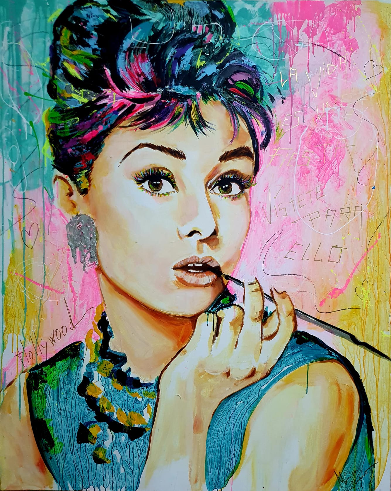 Cuadro  Audrey Hepburn